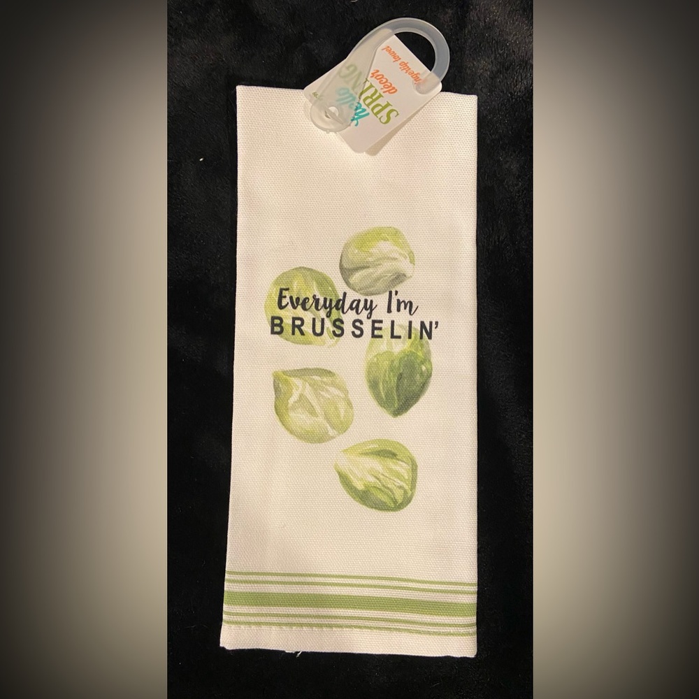Vegetable Pun Fingertip Towel
